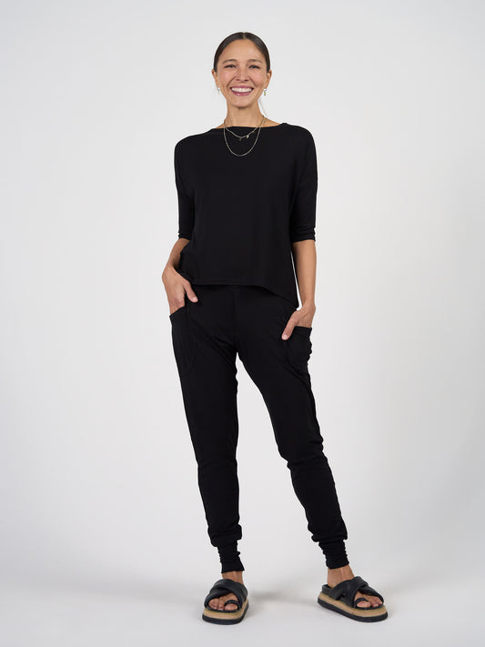 Gaga Bamboo Cuffed Sweat Pant