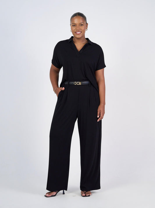 Billie Bamboo Wide Leg Dress Pant