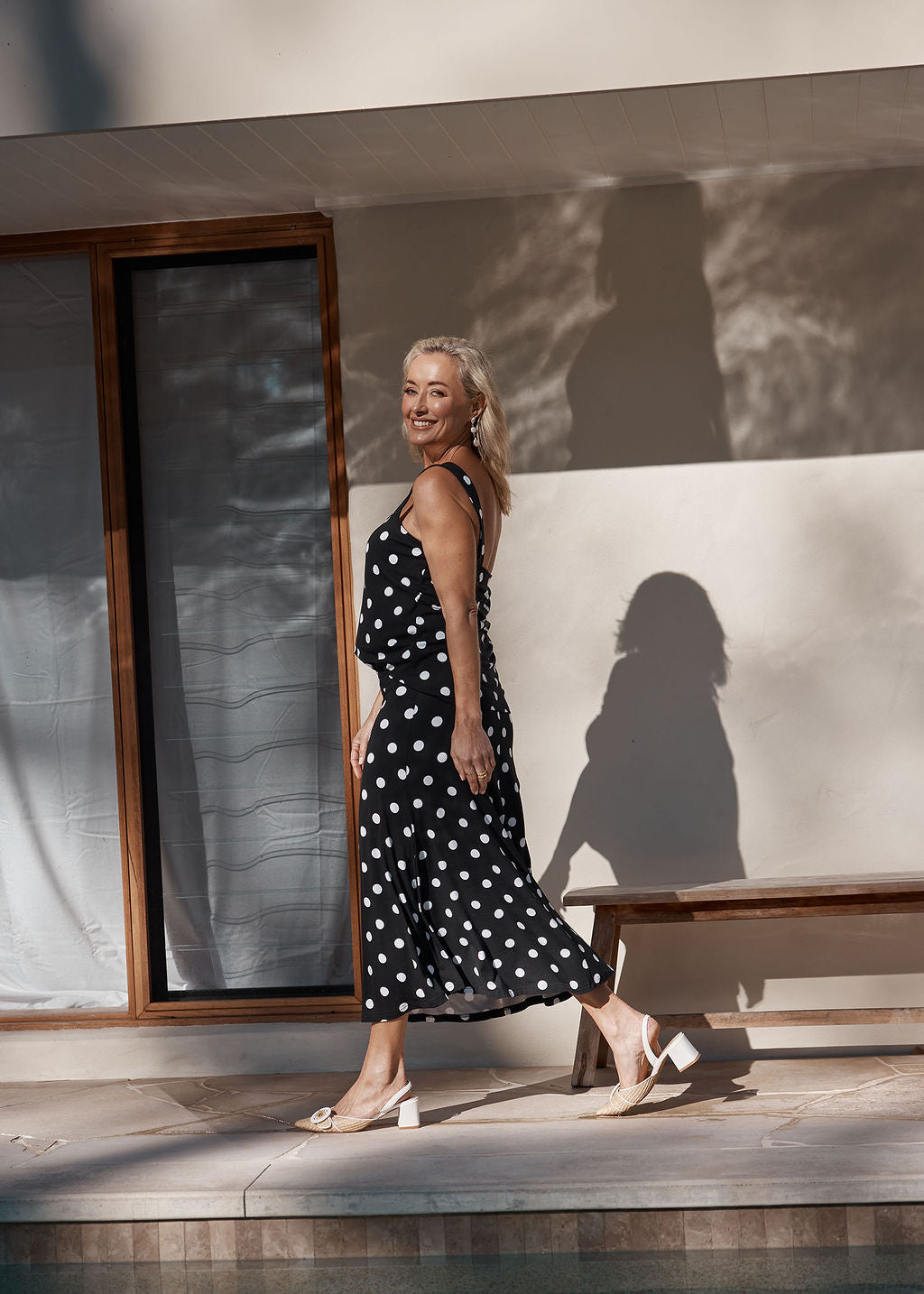 Charli Bamboo Cami - Polka Dot
