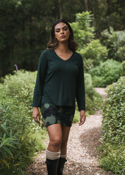 Braxton Bamboo Long Sleeve Top