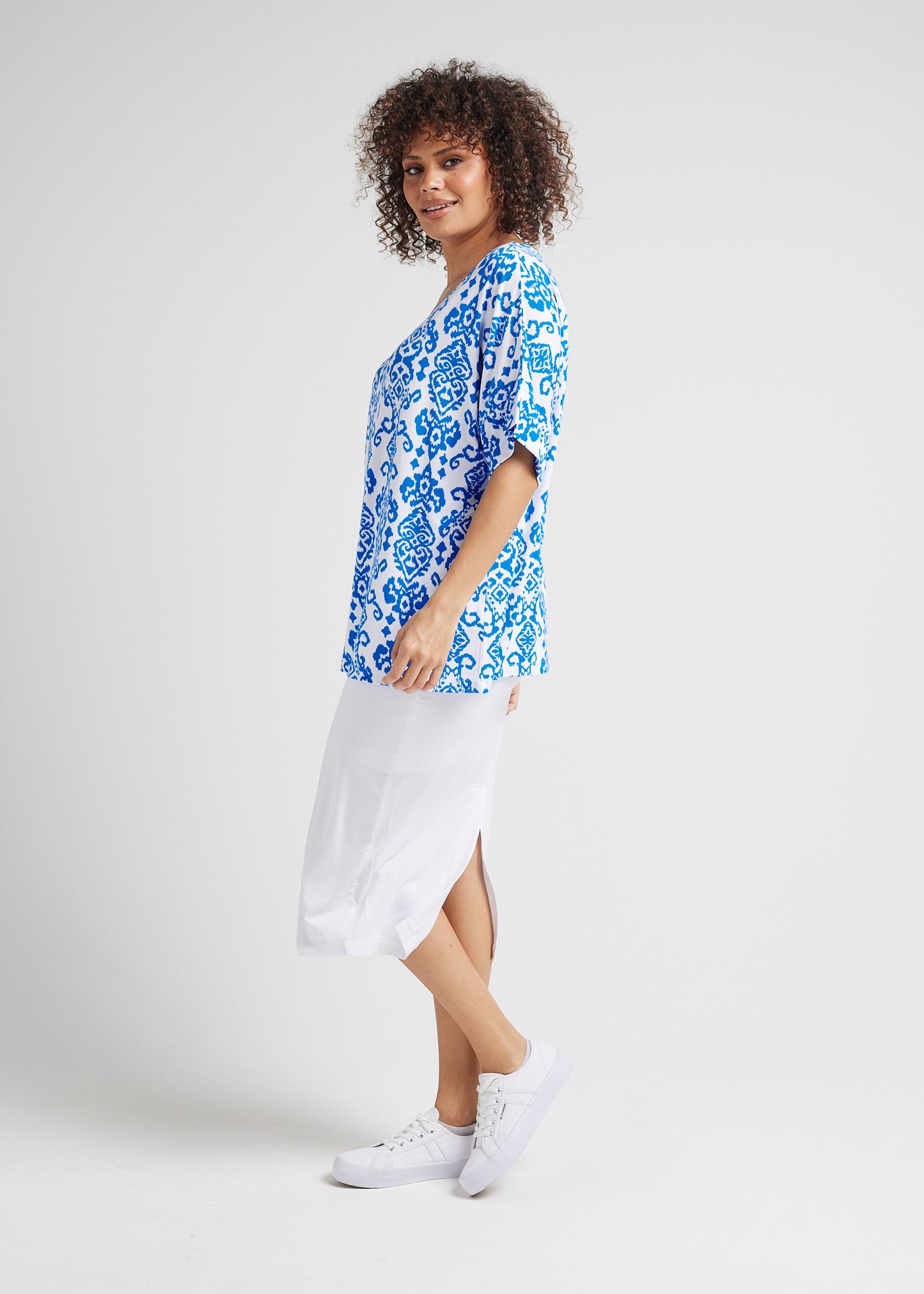 Demi Oversized Bamboo Box T-Shirt