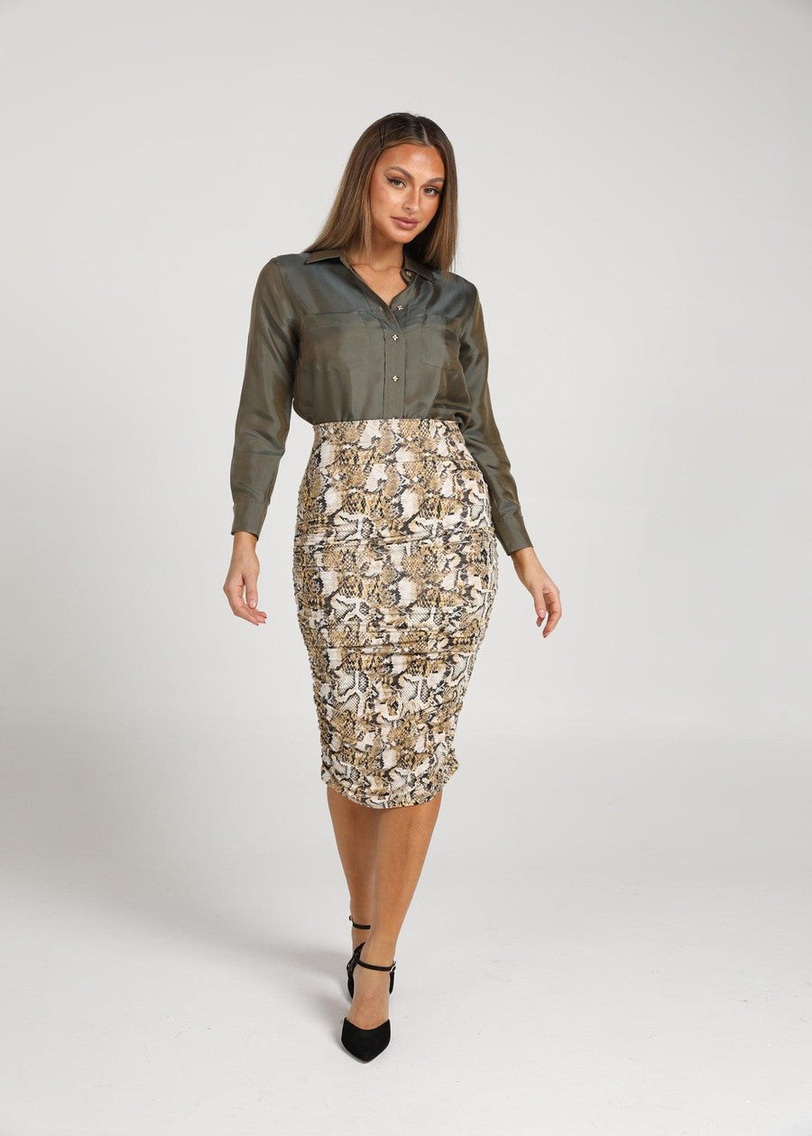 The Silk Long-sleeve Shirt