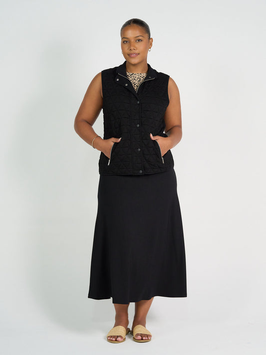 Nina Quilted Bamboo Vest