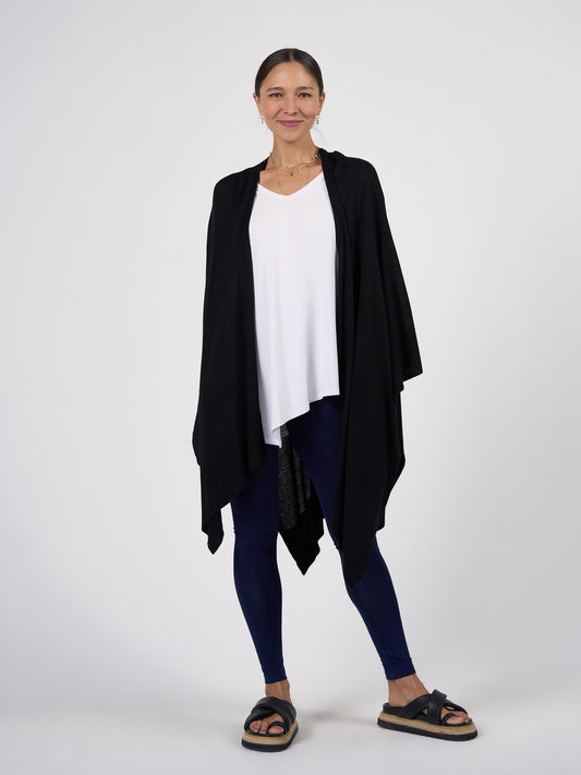 Supreme Cashmere/Bamboo Wrap - Black