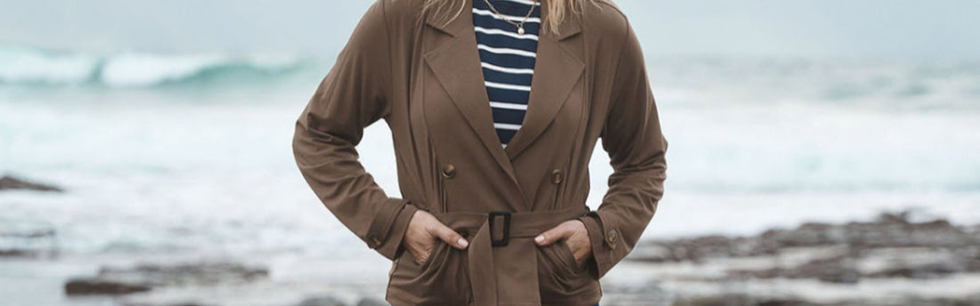 Meet Sofie: The Cropped Trench You'll Wear on Repeat
