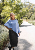 Maxi Bamboo Whitney Tube Skirt - Steel Leopard