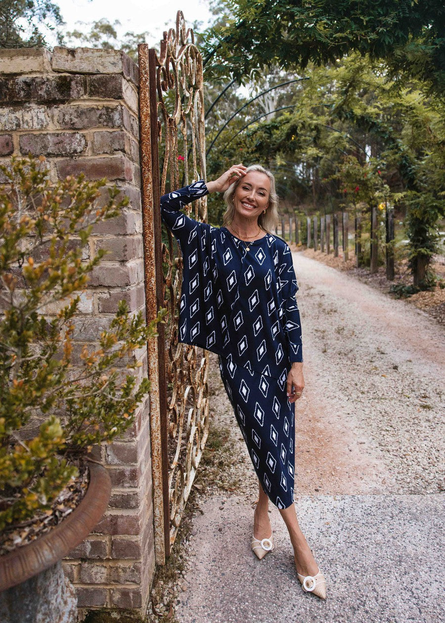 Stella Longsleeve Oversized Bamboo Slouch Top