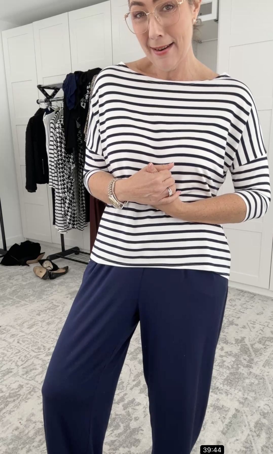 Nat Angel @letmetrybeforeyoubuy wearing Lou Lou Australia bamboo clothing