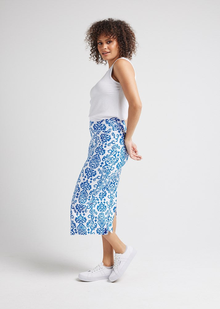 Whitney Leopard Bamboo Tube Skirt