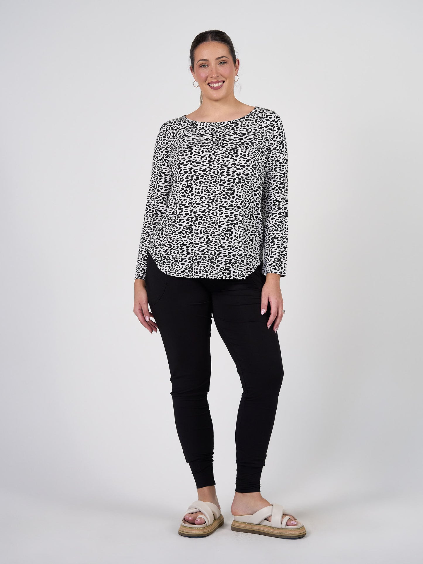 Adele Long Sleeve Bamboo Top