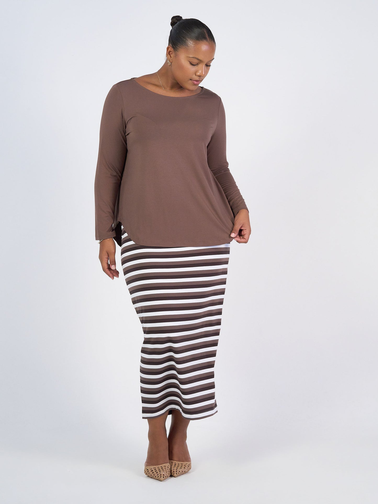 Adele Long Sleeve Bamboo Top