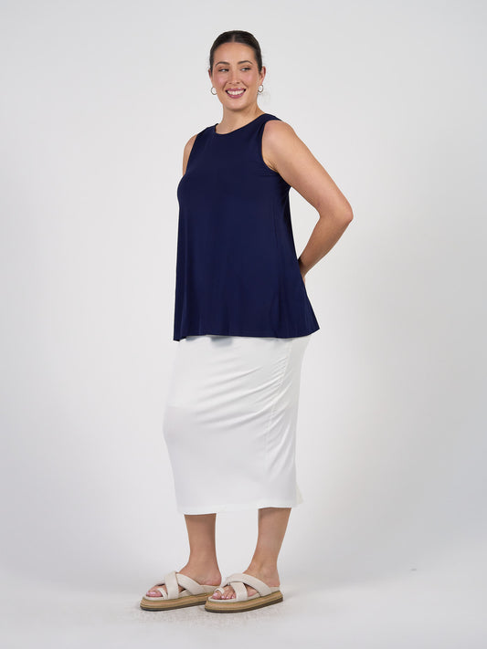 Alicia Reversible Bamboo Singlet Top
