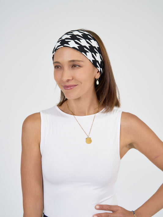 Lou Lou Australia Houndstooth Bamboo Scarf