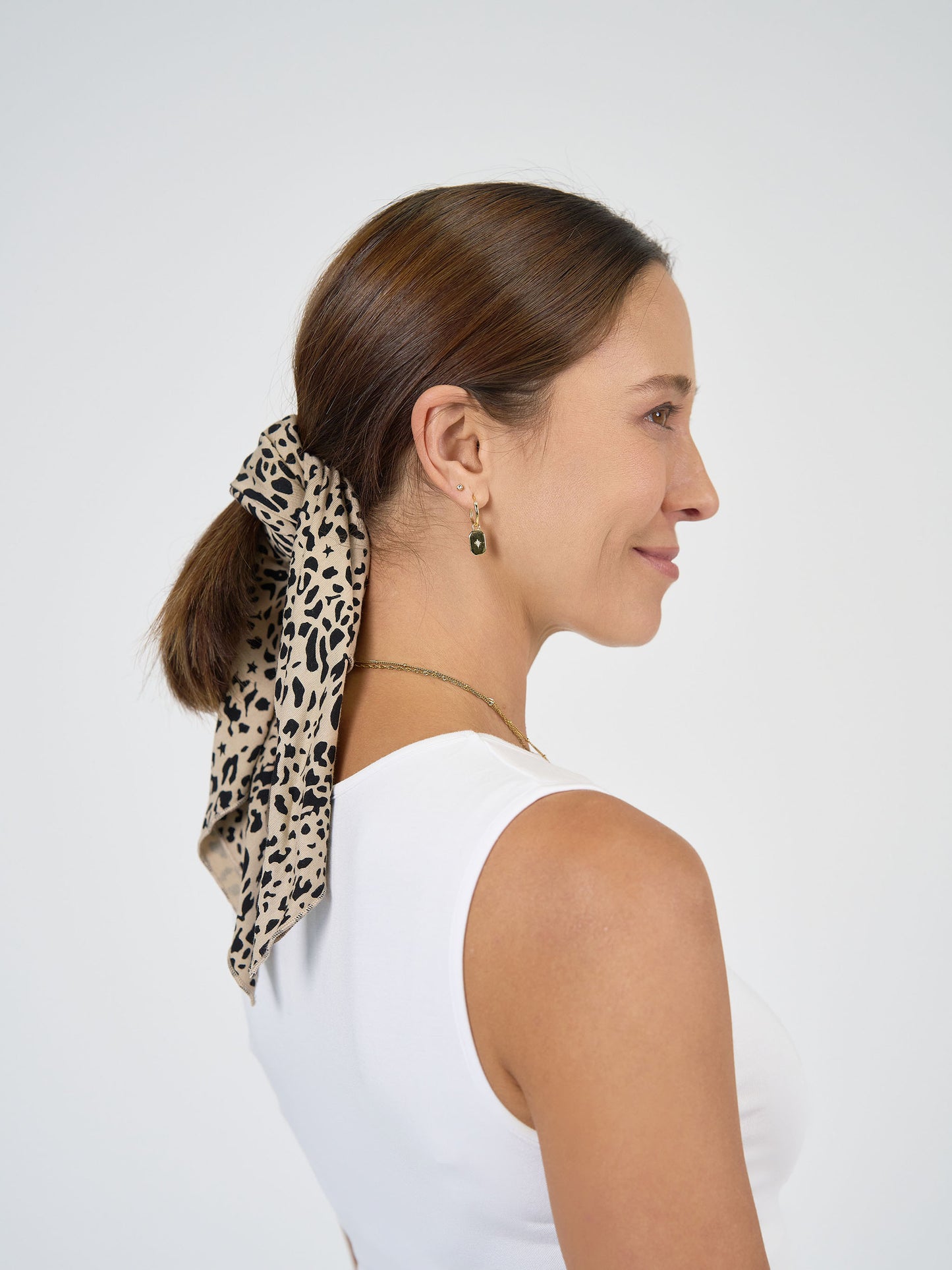 Lou Lou Australia Leopard Bamboo Scarf