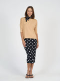 Camila 3/4 Sleeve Bamboo Top - Tan
