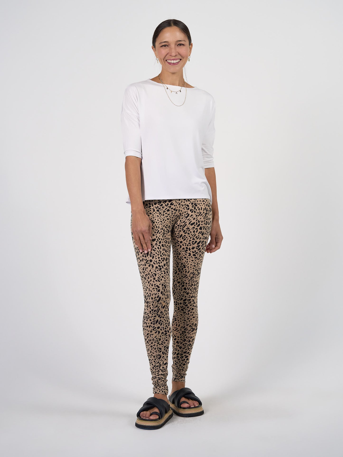 Camila 3/4 Sleeve Bamboo Top