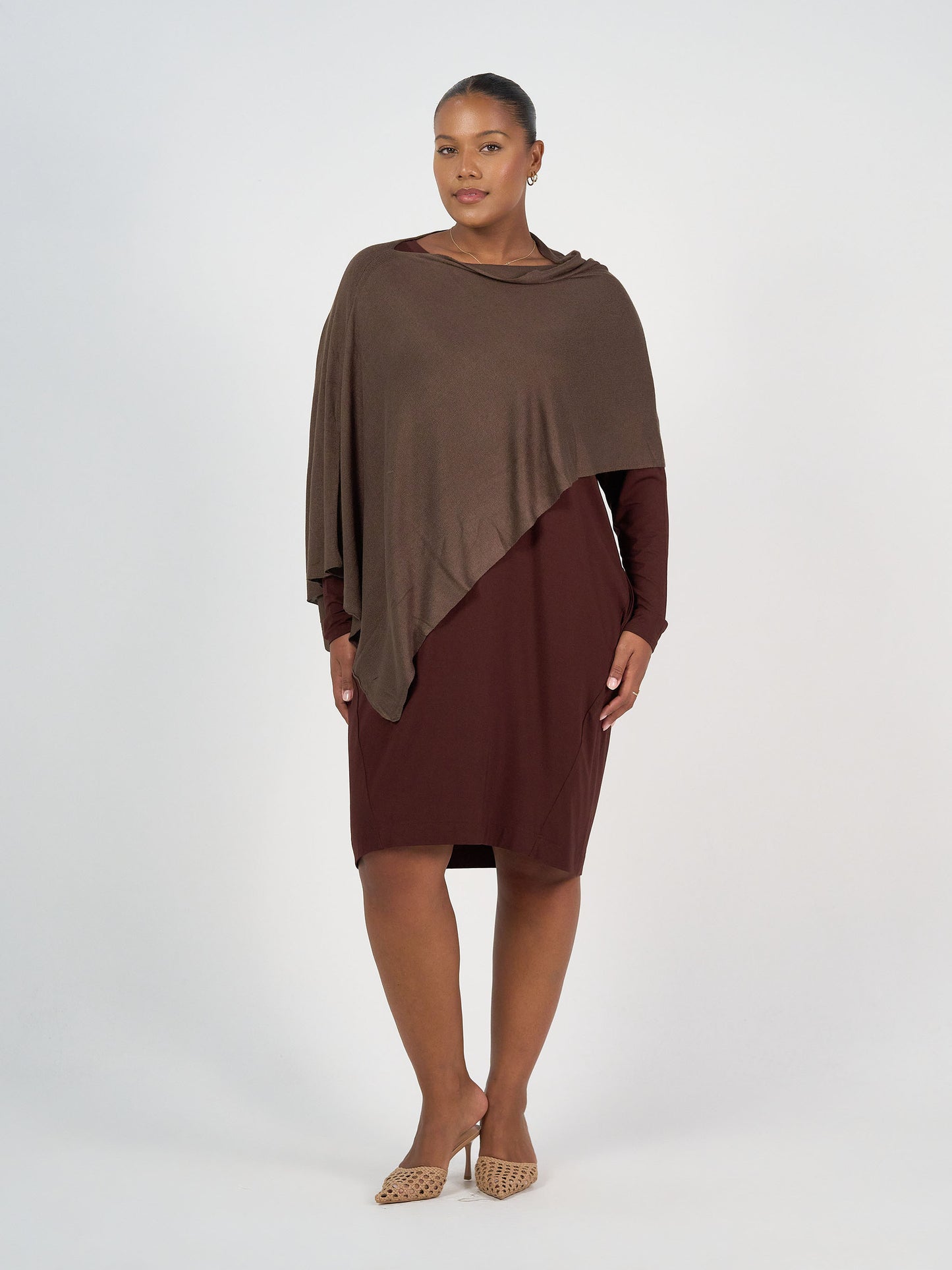Carrie Cashmere/Bamboo Poncho