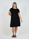 Cher Bamboo Short Sleeve T-Shirt Dress