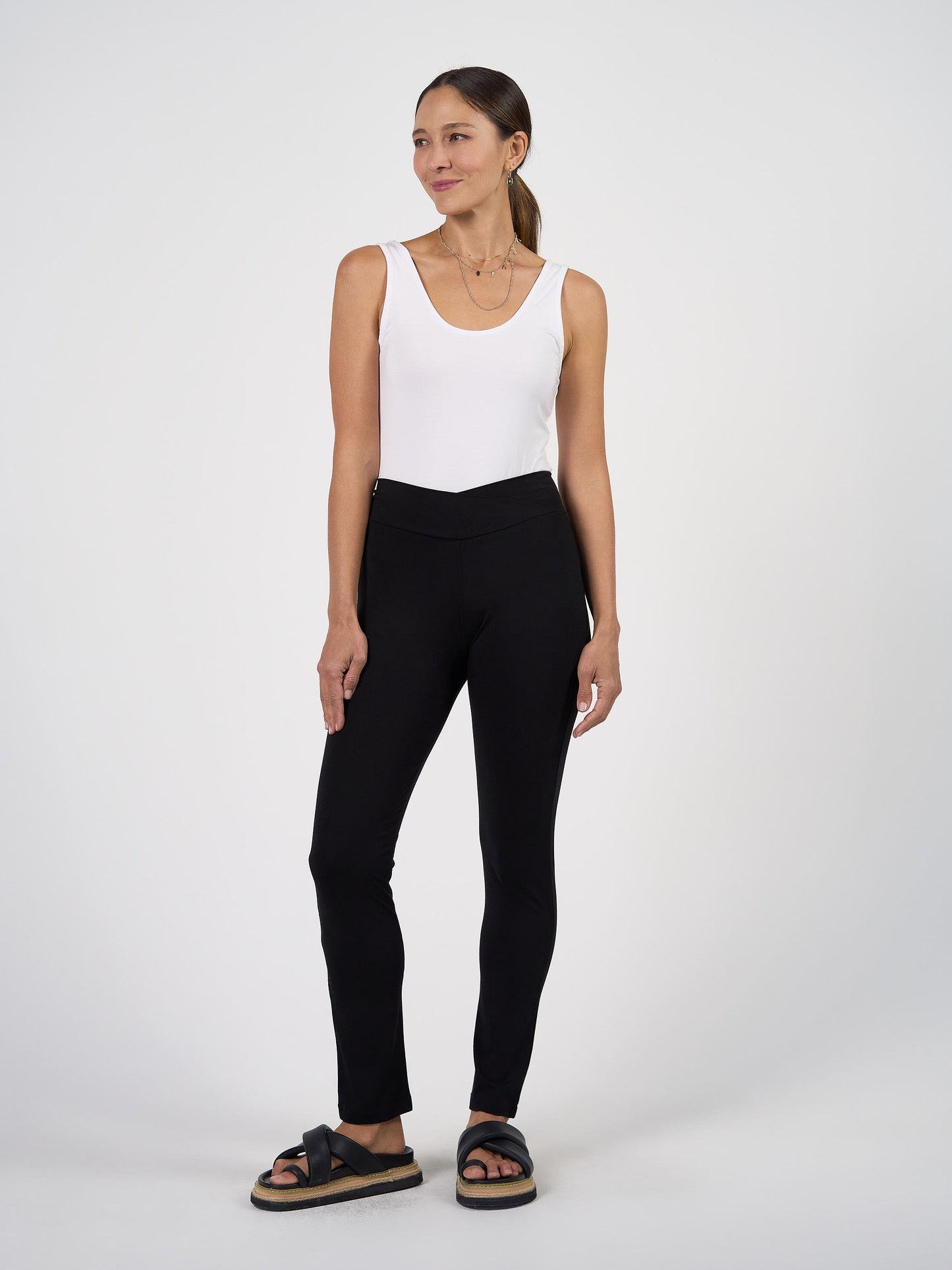 Cindy Sleeveless Bamboo Tank Singlet