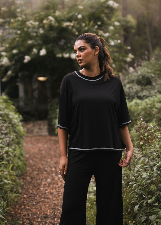 Spears Bamboo T-Shirt - Black