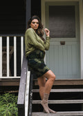 Midi Bamboo Whitney Tube Skirt - Camouflage