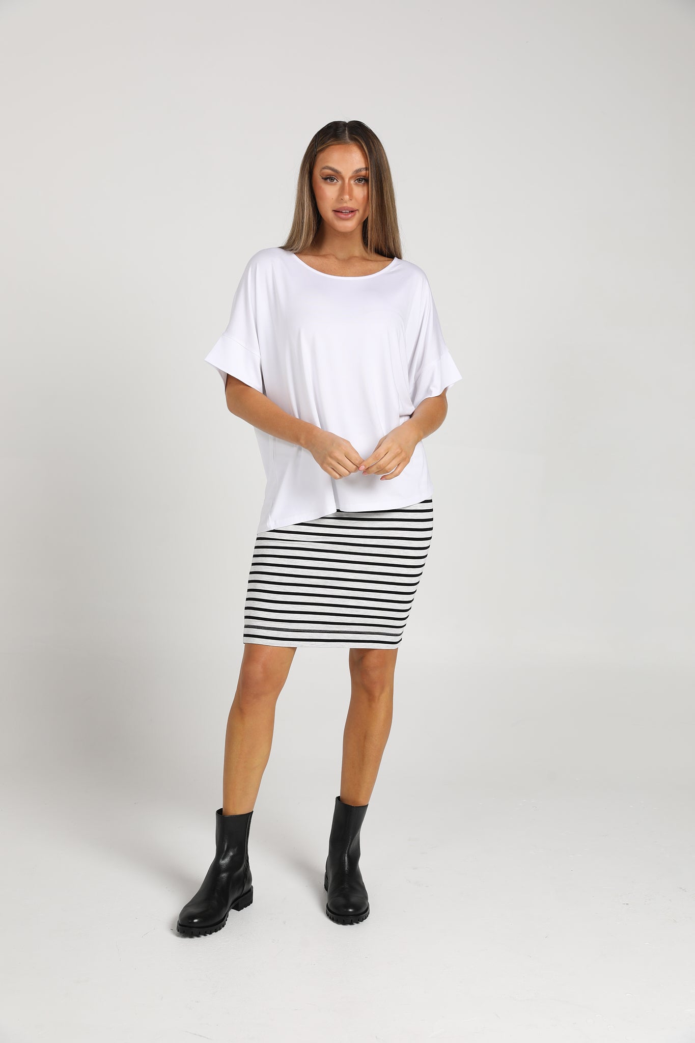 Demi Oversized Bamboo Box T-Shirt