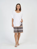 Demi Oversized Bamboo Box T-Shirt - White