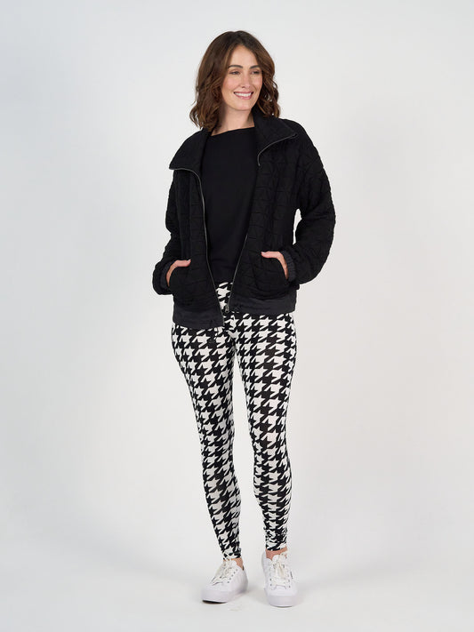 Grace Quilted Bamboo Zip Up Jacket