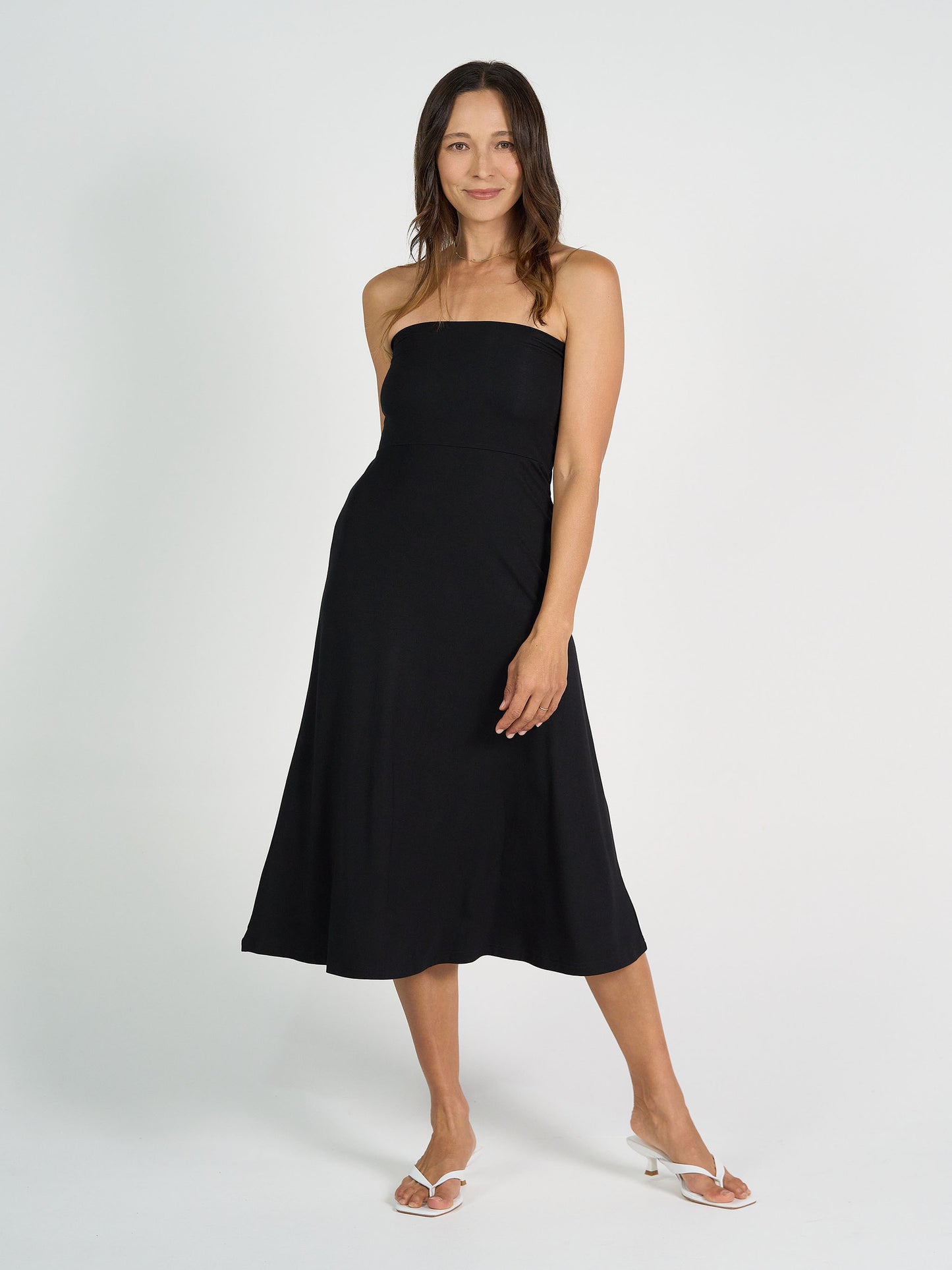 Jackson Bamboo Maxi Skirt - Black