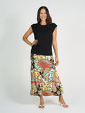 Jackson Bamboo Maxi Skirt - Noosa Pucci Print