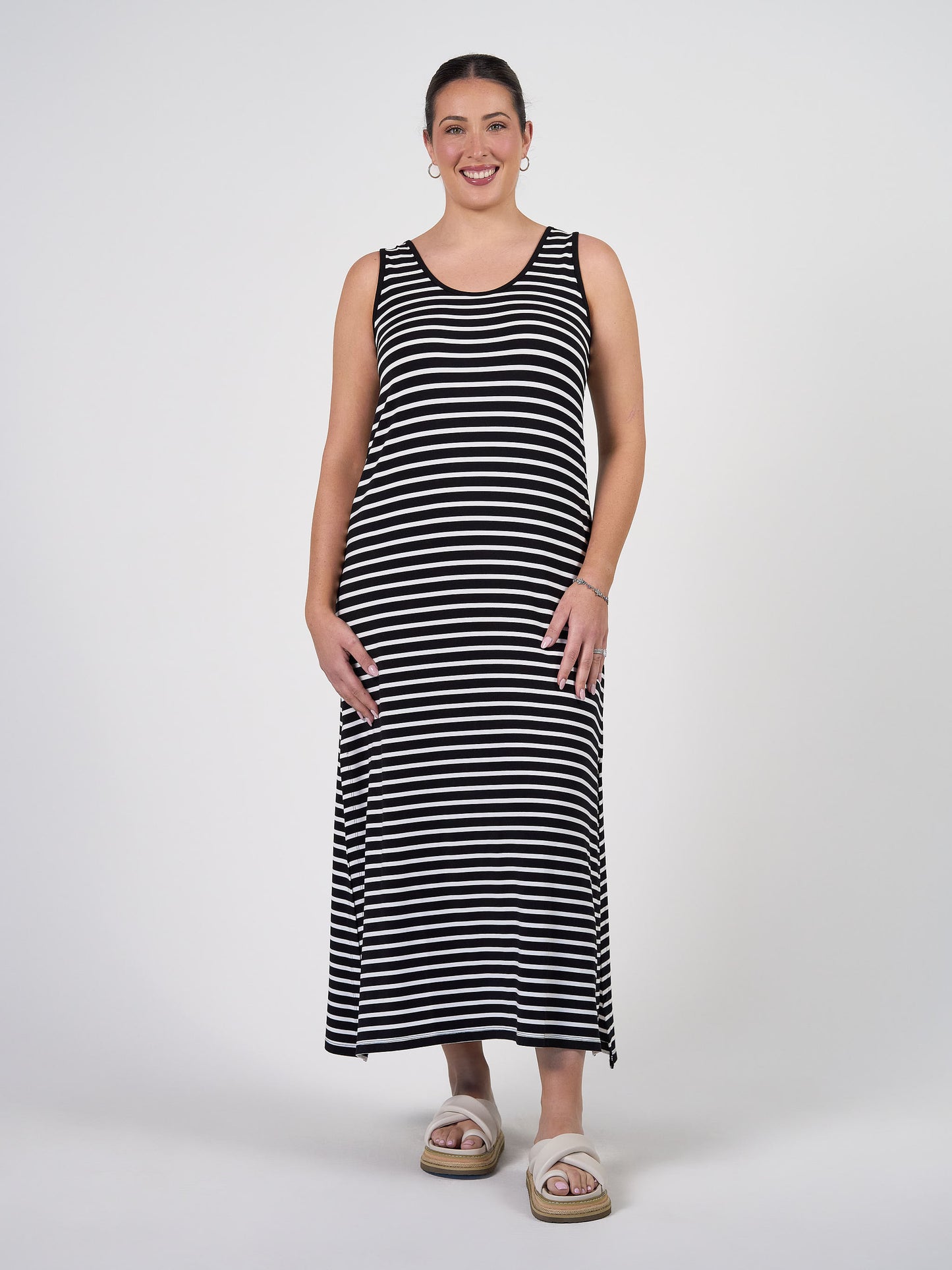 Janet Sleeveless Bamboo Maxi Dress