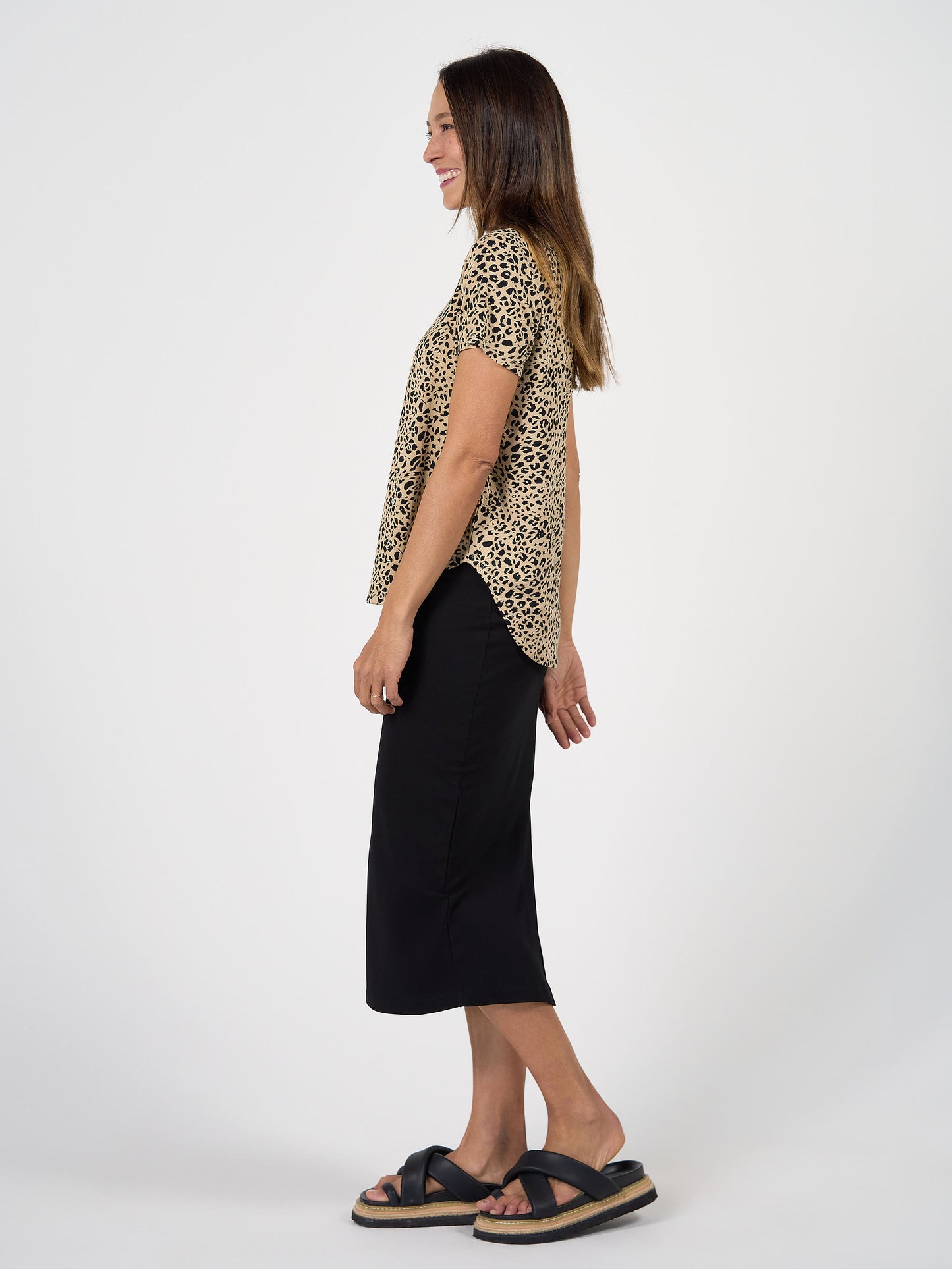 Maxi Bamboo Whitney Tube Skirt - Black