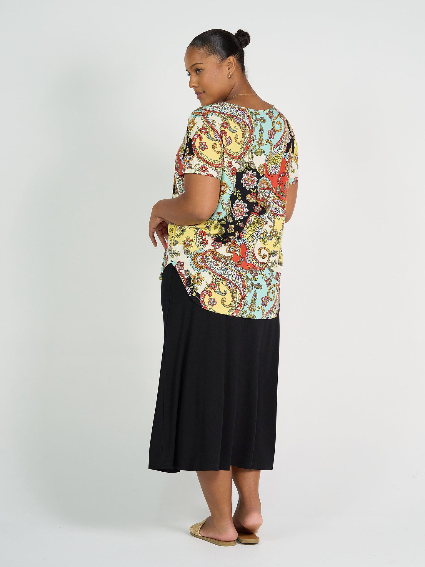 Janis Short Sleeve Bamboo T-Shirt - Noosa Pucci