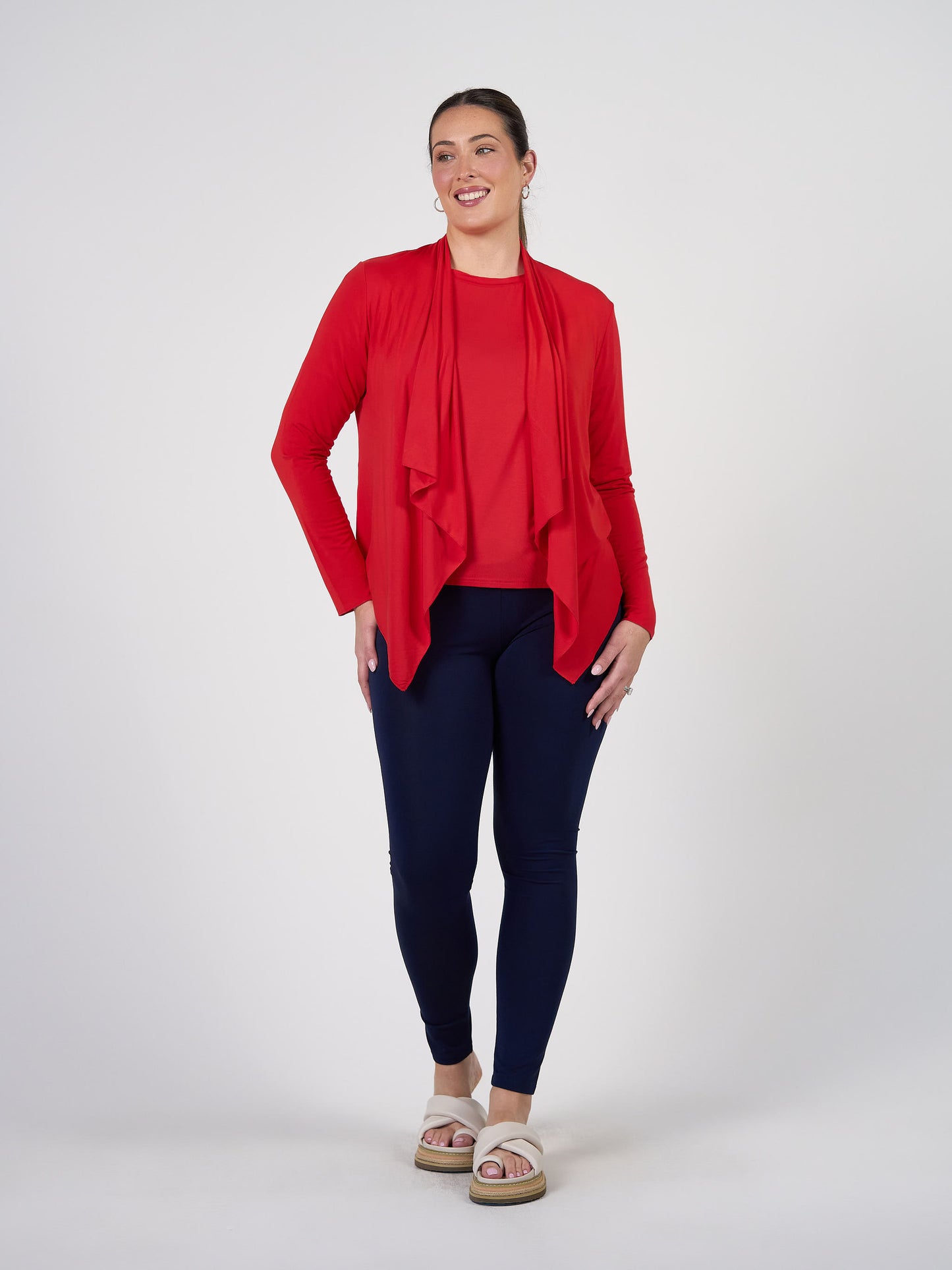 Luxe Bamboo Full-Length Legging - Navy