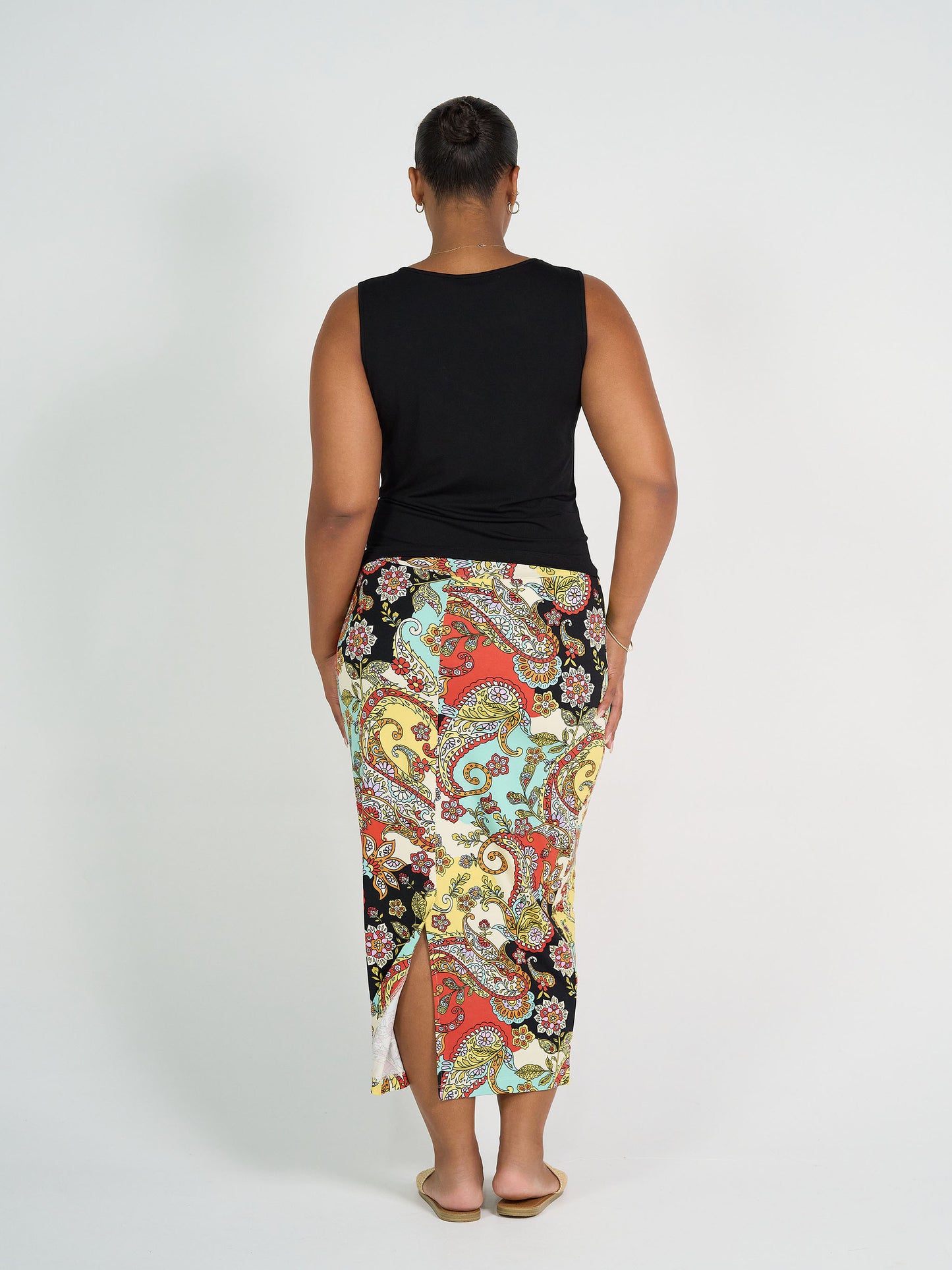 Kate Bamboo Tank - Black