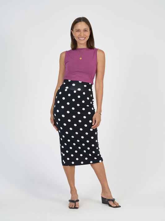 Kate Bamboo Tank - Plum