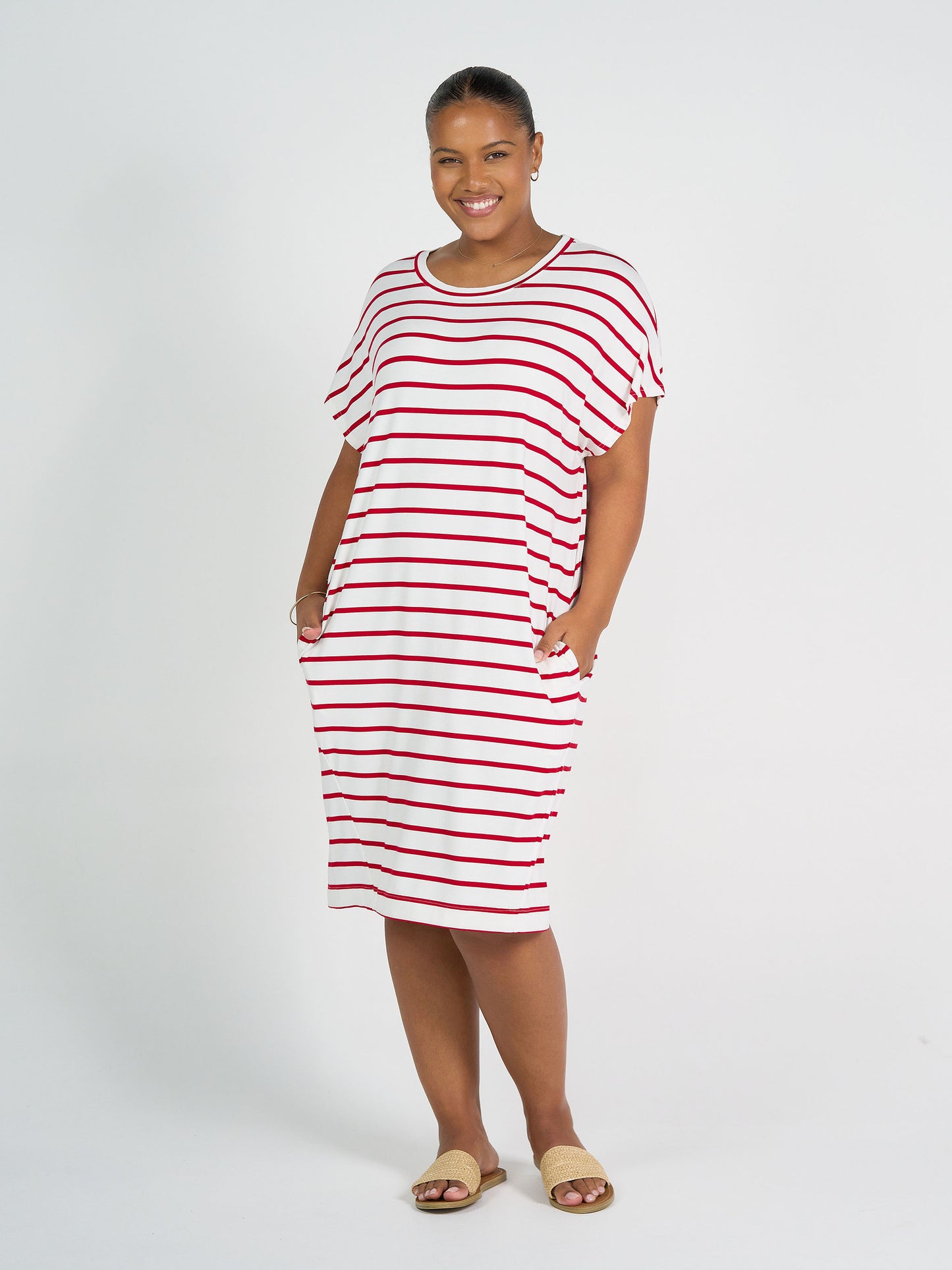 Nicks Bamboo Short Sleeve T-Shirt Dress