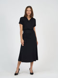 Rush Bamboo Short Sleeve Collared Polo - Black