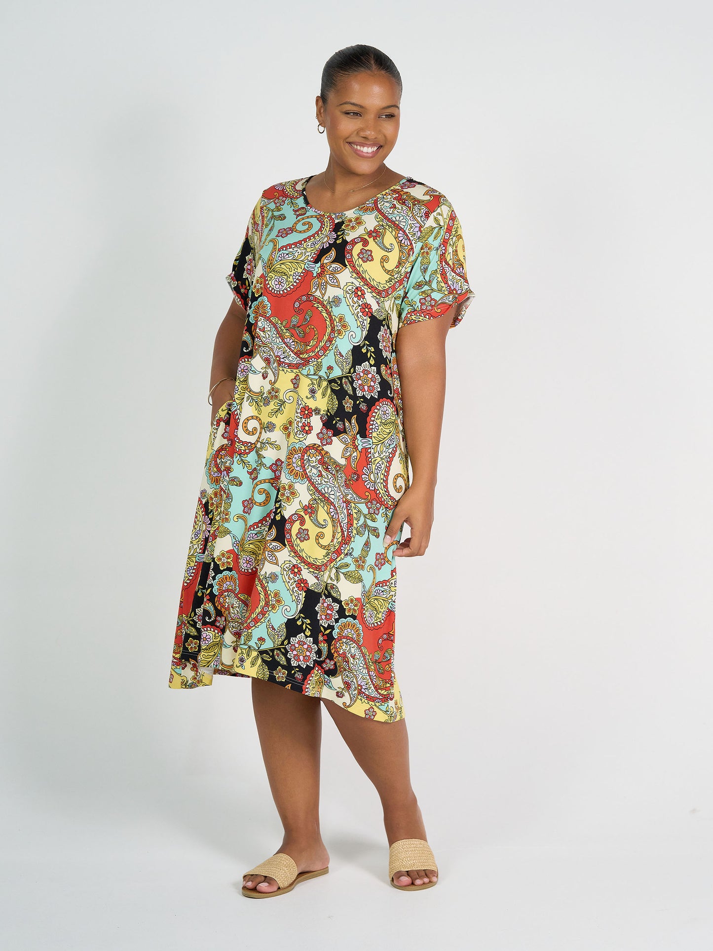 Sade Bamboo Midi Dress