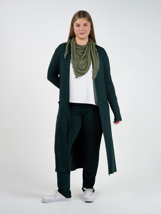 Sassoon Cashmere/Bamboo Scarf - Olive