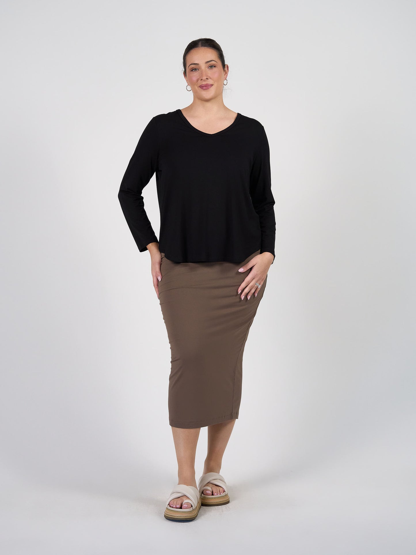 Maxi Bamboo Whitney Tube Skirt