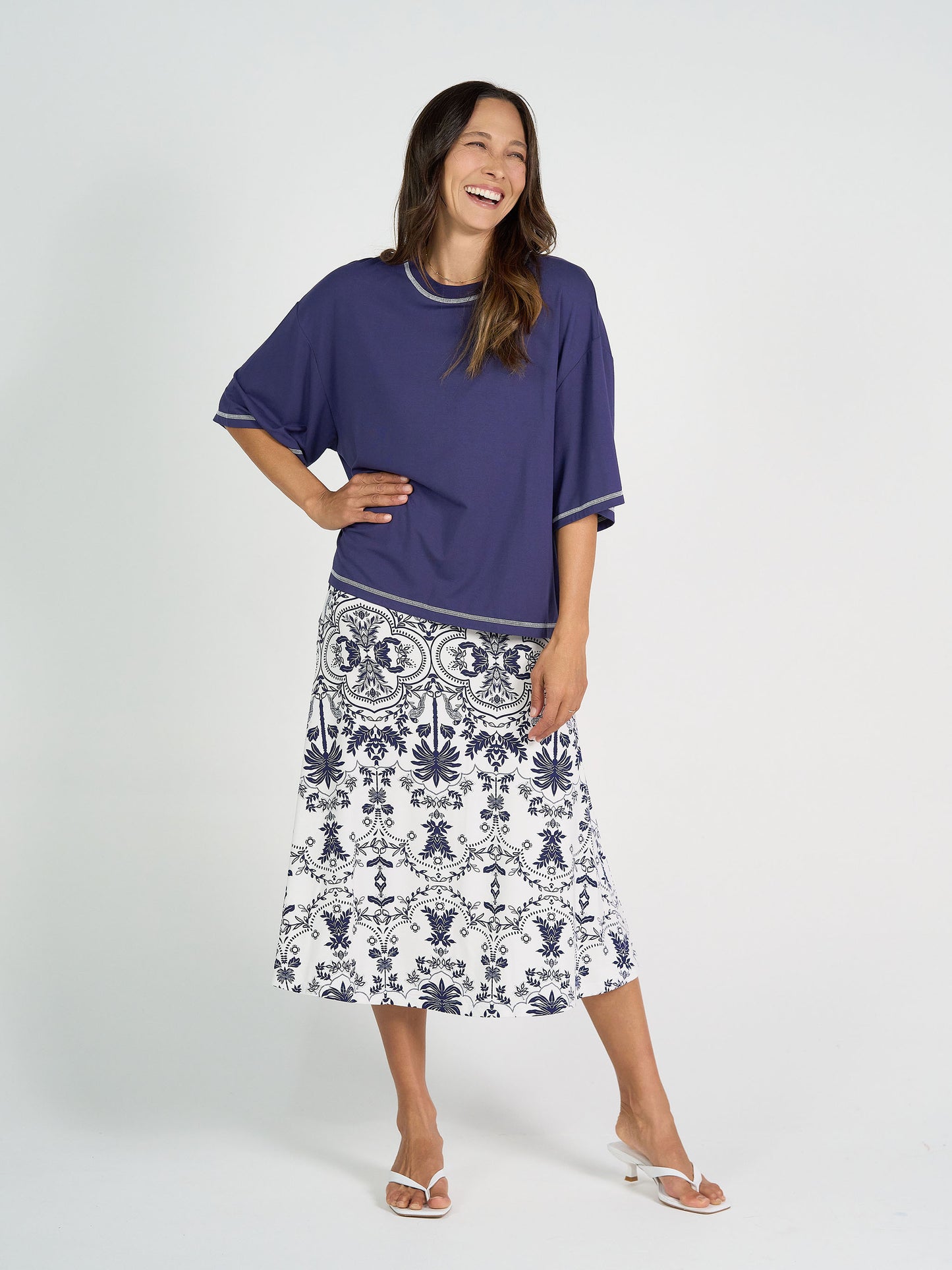 Spears Bamboo T-Shirt - Blue