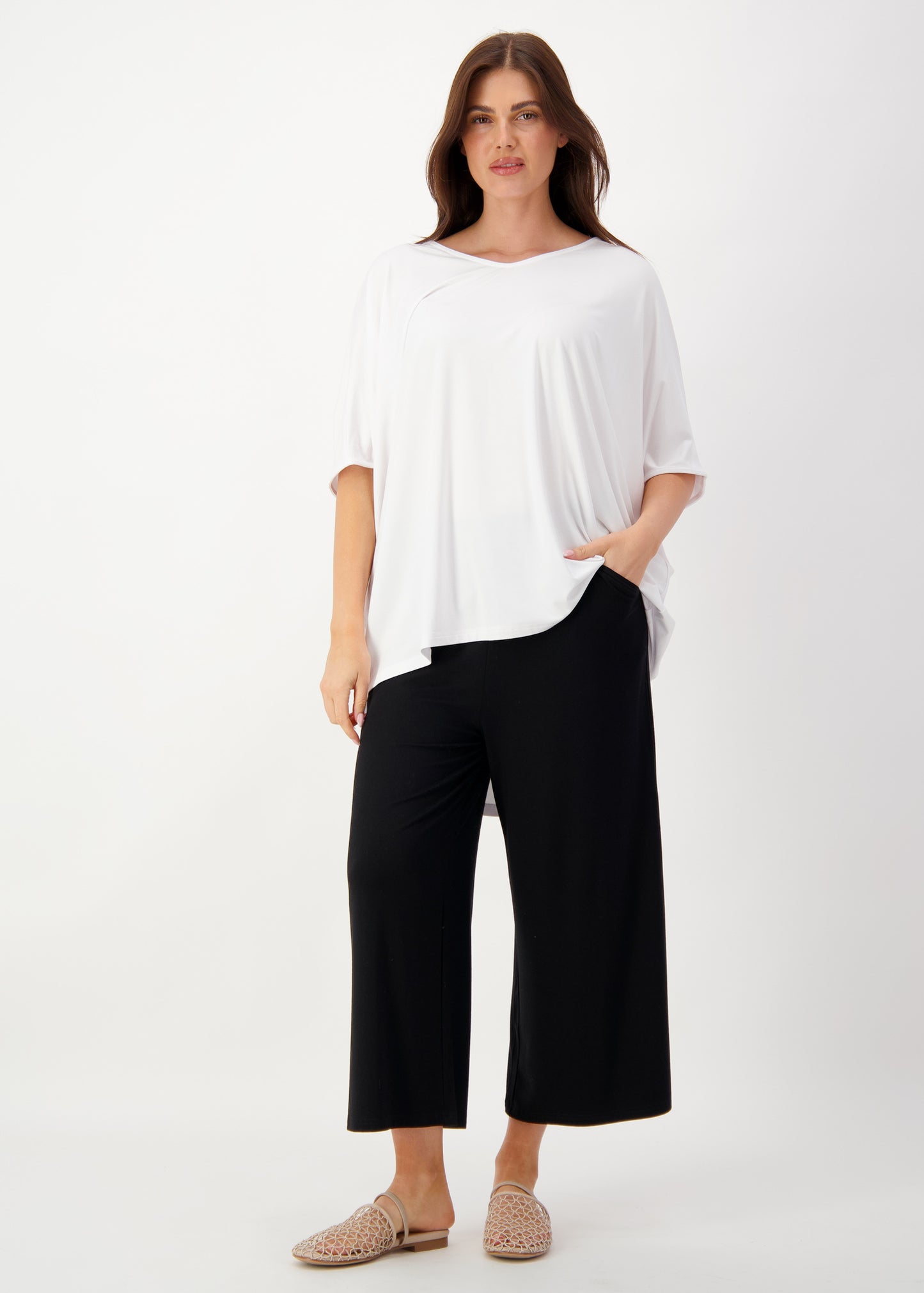Tavera Oversized Bamboo Top