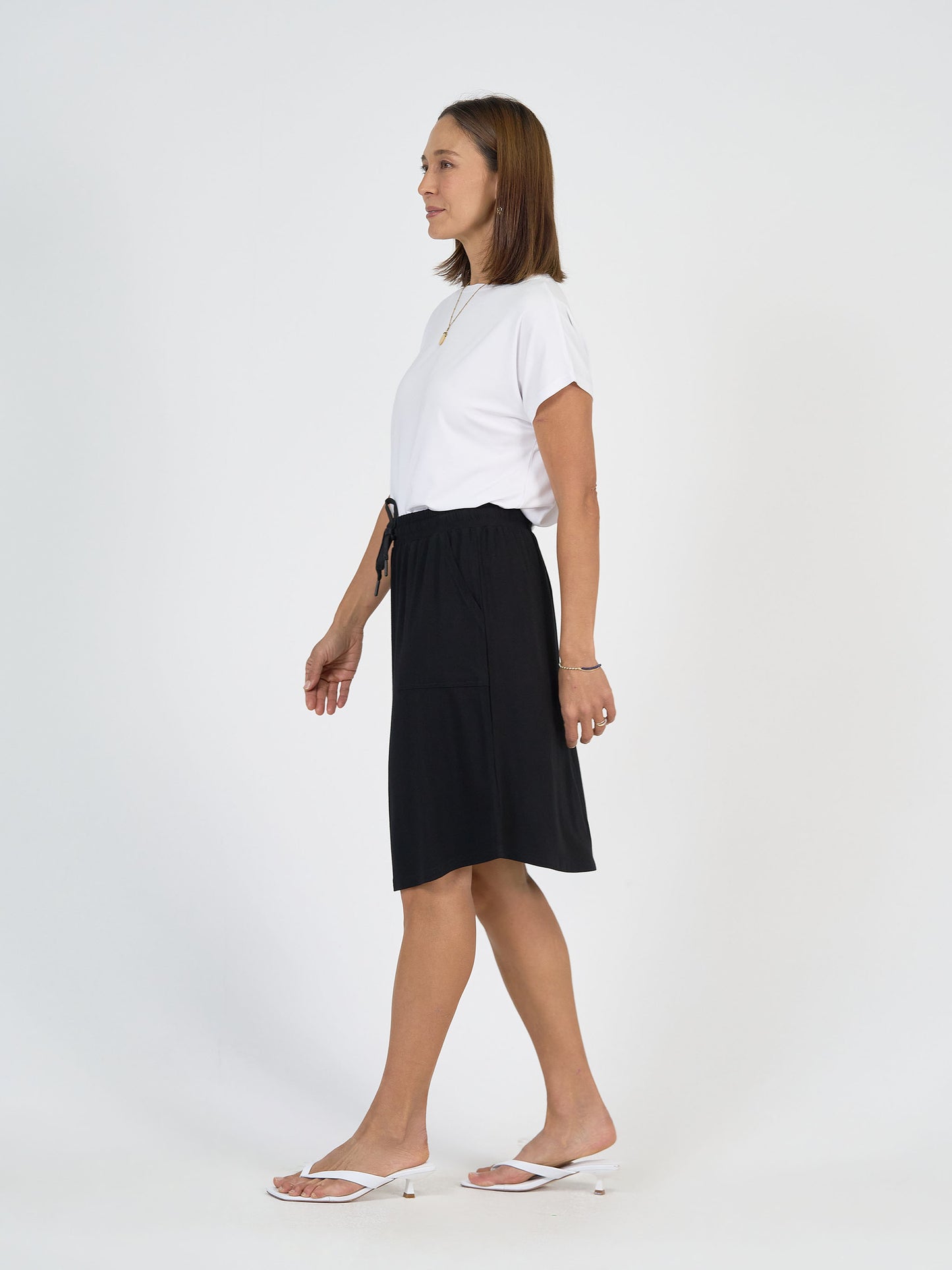 Lee Bamboo Skirt - Black