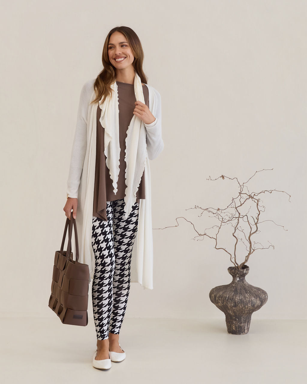 Quatro Cashmere/Bamboo Duster Jacket